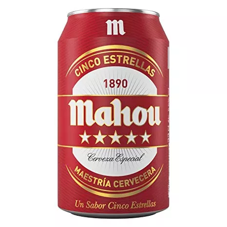 Lata mahou (llevar)
